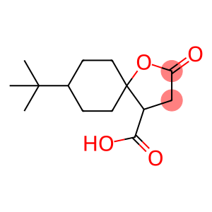 1-Oxaspiro[4.5]decane-4-carboxylic acid, 8-(1,1-dimethylethyl)-2-oxo-