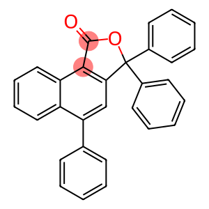 Naphtho[1,2-c]furan-1(3H)-one, 3,3,5-triphenyl-