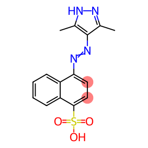 1-Naphthalenesulfonic acid, 4-[2-(3,5-dimethyl-1H-pyrazol-4-yl)diazenyl]-