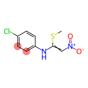 Benzenamine, 4-chloro-N-[1-(methylthio)-2-nitroethenyl]-