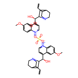 bis[(9R)-9-hydroxy-6'-methoxycinchonanium] sulphate