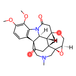 21α,22α-Epoxy-21,22-dihydro-3,4-dimethoxy-19-methyl-16,19-secostrychnidine-10,16-dione