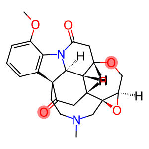 21α,22α-Epoxy-21,22-dihydro-4-methoxy-19-methyl-16,19-secostrychnidine-10,16-dione