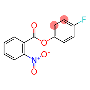 4-Fluorophenyl 2-nitrobenzoate