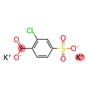 potassium 2-chloro-4-sulphobenzoate