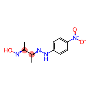 3-[(p-nitrophenyl)hydrazono]butan-2-one oxime