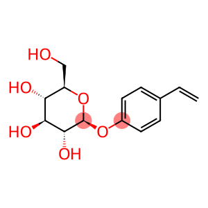 O-beta-D-吡喃葡萄糖苷对乙烯基苯酯