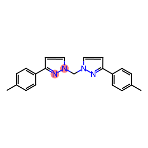 3-(4-methylphenyl)-1-{[3-(4-methylphenyl)-1H-pyrazol-1-yl]methyl}-1H-pyrazole