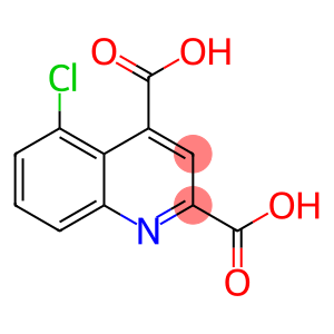 2,4-Quinolinedicarboxylic acid, 5-chloro-