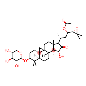 9,19-Cyclolanostan-16-one, 23-(acetyloxy)-24,25-epoxy-15-hydroxy-3-(β-D-xylopyranosyloxy)-, (3β,15α,23R,24S)-