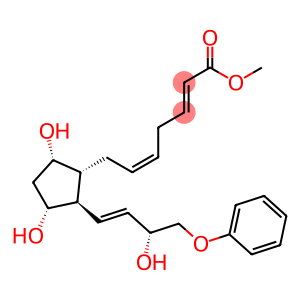 (2E,5E)-7-[(1R)-3α,5α-Dihydroxy-2β-[(E,R)-4-phenoxy-3-hydroxy-1-butenyl]cyclopentan-1α-yl]-2,5-heptadienoic acid methyl ester