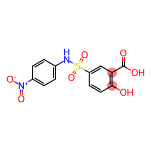 2-HYDROXY-5-(4-NITRO-PHENYLSULFAMOYL)-BENZOIC ACID