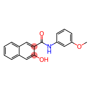 3-羟基-N-(3-甲氧基苯基)-2-萘甲酰胺