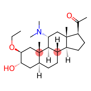 11α-(Dimethylamino)-2β-ethoxy-3α-hydroxy-5α-pregnan-20-one