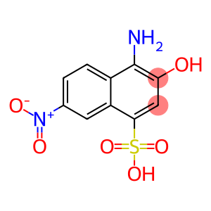 4-amino-3-hydroxy-7-nitronaphthalene-1-sulfonic acid