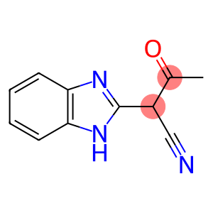 1H-Benzimidazole-2-acetonitrile,alpha-acetyl-(9CI)