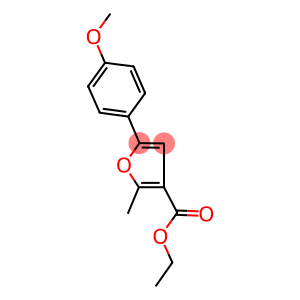 ethyl 5-(4-methoxyphenyl)-2-methyl-3-furoate