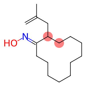 Cyclododecanone, 2-(2-methyl-2-propen-1-yl)-, oxime, (1E)-