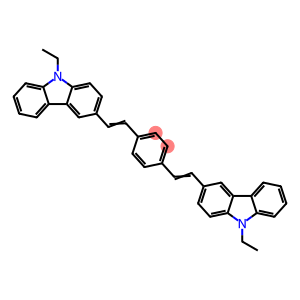 3,3'-(1,4-苯基二-2,1-乙烯基)二(9-乙基-9H-咔唑)