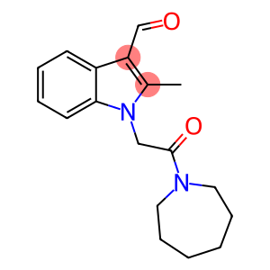 1-(2-AZEPAN-1-YL-2-OXO-ETHYL)-2-METHYL-1H-INDOLE-3-CARBALDEHYDE