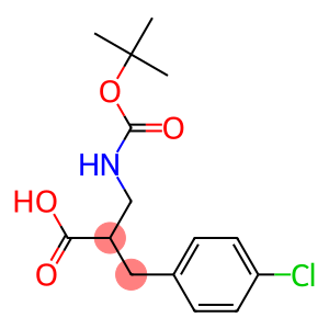 Benzenepropanoic acid, 4-chloro-.alpha.-[[[(1,1-dimethylethoxy)carbonyl]amino]methyl]-