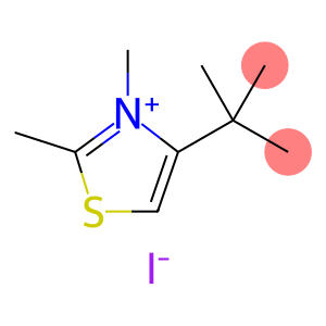 Thiazolium, 4-(1,1-dimethylethyl)-2,3-dimethyl-, iodide (1:1)