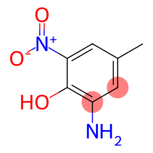 2-氨基-4-甲基-6-硝基苯酚