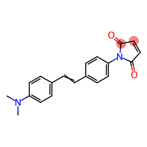 1H-Pyrrole-2,5-dione, 1-[4-[2-[4-(dimethylamino)phenyl]ethenyl]phenyl]-