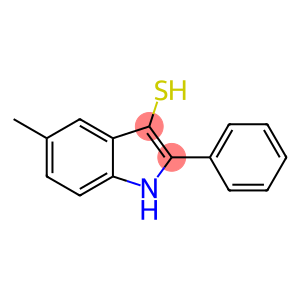 1H-Indole-3-thiol, 5-methyl-2-phenyl-