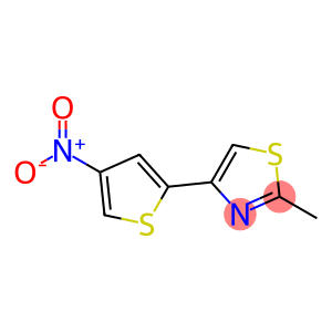 Thiazole, 2-methyl-4-(4-nitro-2-thienyl)-