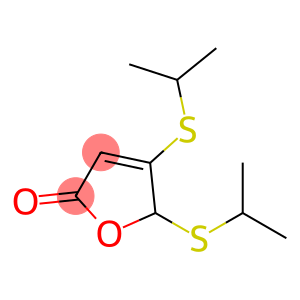 2(5H)-Furanone, 4,5-bis[(1-methylethyl)thio]-