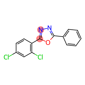 2-(2,4-dichlorophenyl)-5-phenyl-1,3,4-oxadiazole