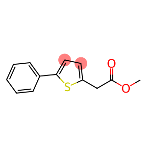 2-Thiopheneacetic acid, 5-phenyl-, methyl ester