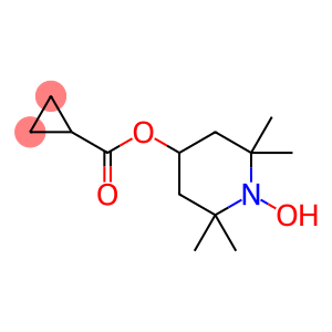 Cyclopropanecarboxylic acid, 1-hydroxy-2,2,6,6-tetramethyl-4-piperidinyl ester
