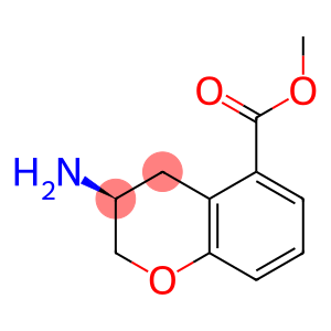 2H-1-Benzopyran-5-carboxylicacid,3-amino-3,4-dihydro-,methylester,(3S)-(9CI)