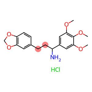 ALPHA-(3,4,5-三甲氧基苯基)-1,3-苯并二恶茂-5-丙胺盐酸盐