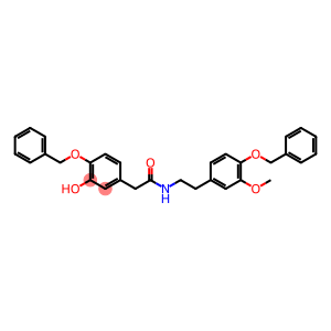 N-2-(4-Benzyloxy-3-methoxyphenethyl)-4-benzyloxy -3-hydroxyphenylacetamide