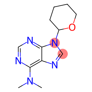 9H-Purin-6-amine,N,N-dimethyl-9-(tetrahydro-2H-pyran-2-yl)-