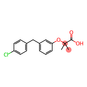 2-(3-(4-Chlorobenzyl)phenoxy)-2-methylpropanoic acid