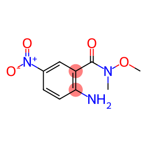 2-Amino-N-methoxy-N-methyl-5-nitrobenzamide