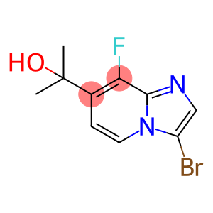 2-(3-溴-8-氟咪唑并[1,2-A]吡啶-7-基)丙醇