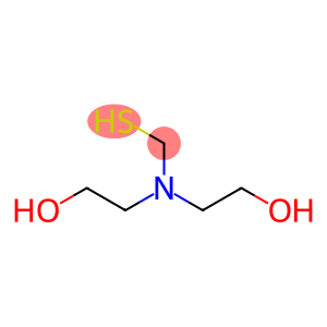 Ethanol, 2,2-[(mercaptomethyl)imino]di- (7CI)