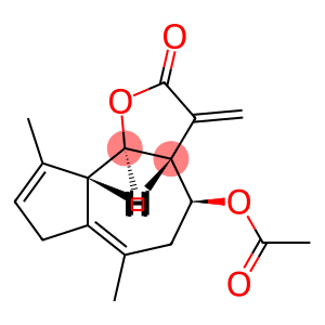 (3aR)-4β-Acetoxy-3aβ,4,5,7,9aβ,9bα-hexahydro-6,9-dimethyl-3-methyleneazuleno[4,5-b]furan-2(3H)-one