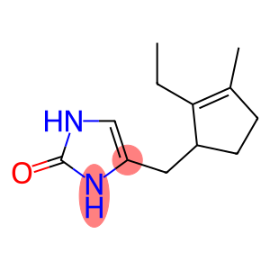 2H-Imidazol-2-one,4-[(2-ethyl-3-methyl-2-cyclopenten-1-yl)methyl]-1,3-dihydro-(9CI)