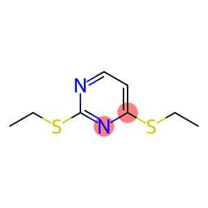 Pyrimidine, 2,4-bis(ethylthio)-