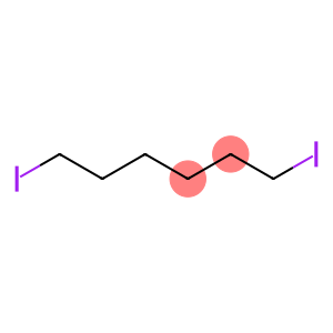 1,6-Diiodohexane (stabilized with Copper chip)