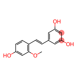 5-[(E)-2-(4-hydroxy-2-methoxyphenyl)ethenyl]benzene-1,3-diol