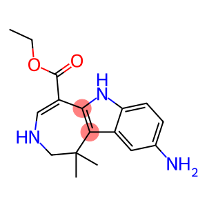 9-氨基-1,2,3,6-四氢-1,1-二甲基-氮杂卓酮[4,5-B]吲哚-5-羧酸乙酯