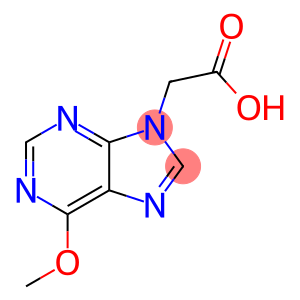 9H-Purine-9-acetic acid, 6-methoxy-