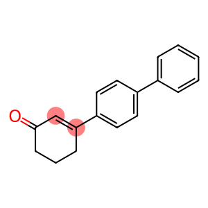 3-(4-phenylphenyl)cyclohex-2-en-1-one